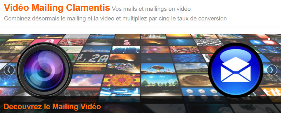 Découvrez le mailing video
